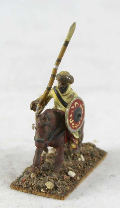 Lead figurine - Eastern horseback warrior
