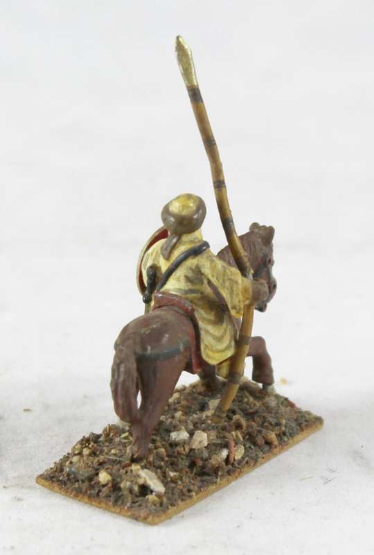 Lead figurine - Eastern horseback warrior
