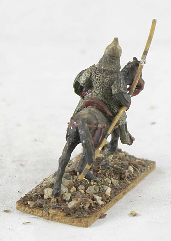 Lead figurine - Eastern horseback warrior