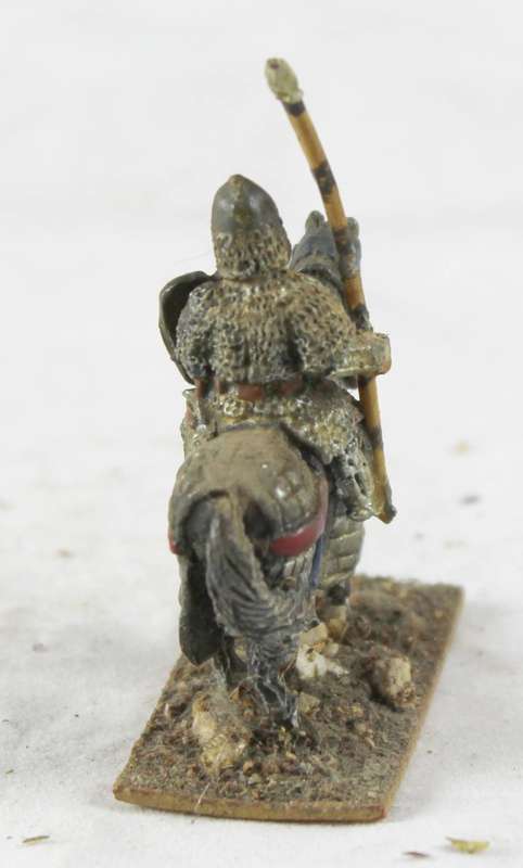 Lead figurine - Eastern horseback warrior