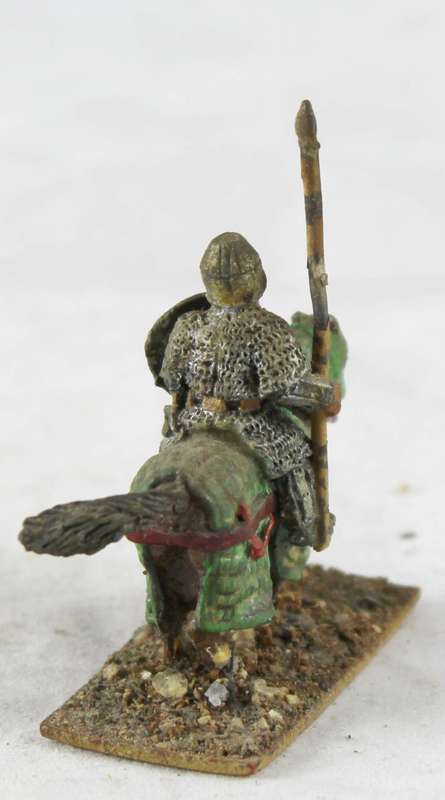 Lead figurine - Eastern horseback warrior
