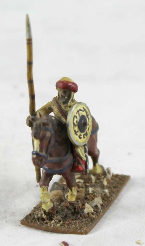 Lead figurine - Eastern horseback warrior