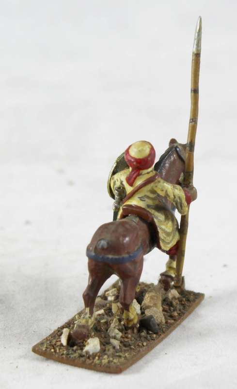 Lead figurine - Eastern horseback warrior