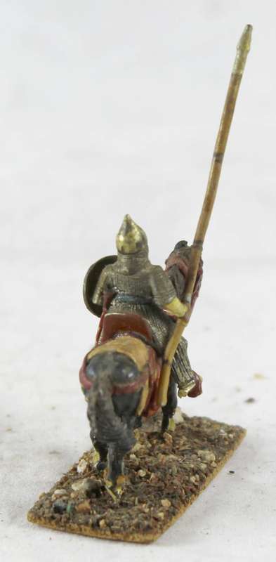 Lead figurine - Eastern horseback warrior
