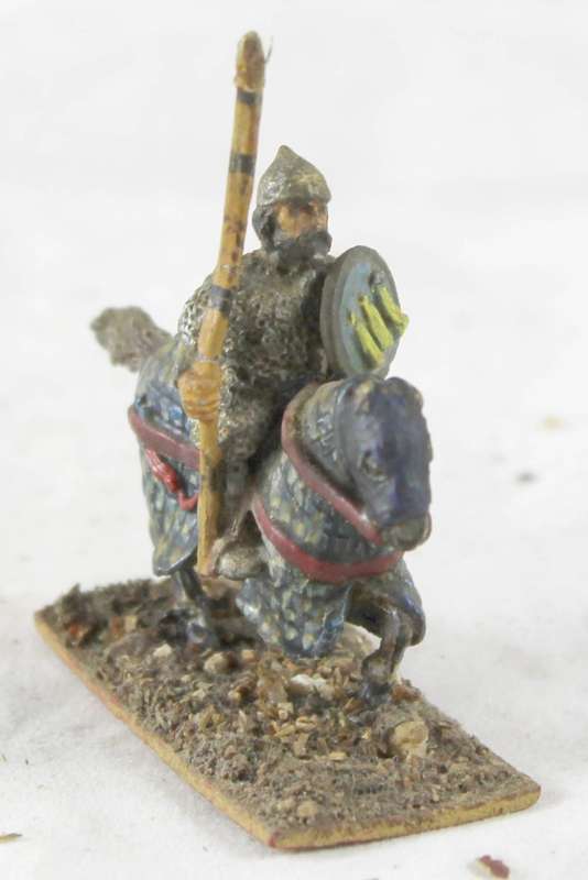 Lead figurine - Eastern horseback warrior