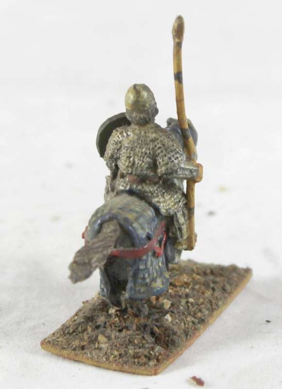 Lead figurine - Eastern horseback warrior