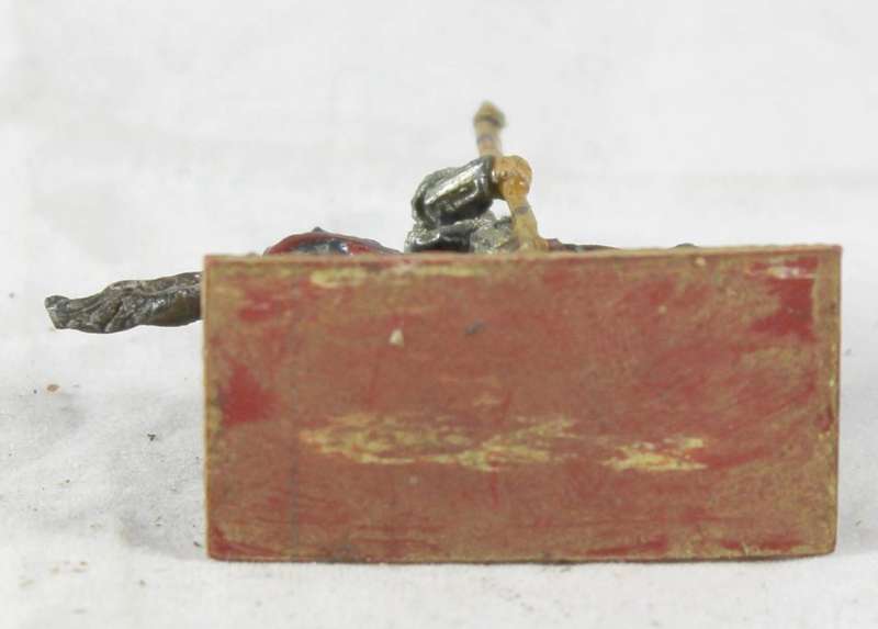 Lead figurine - Eastern horseback warrior