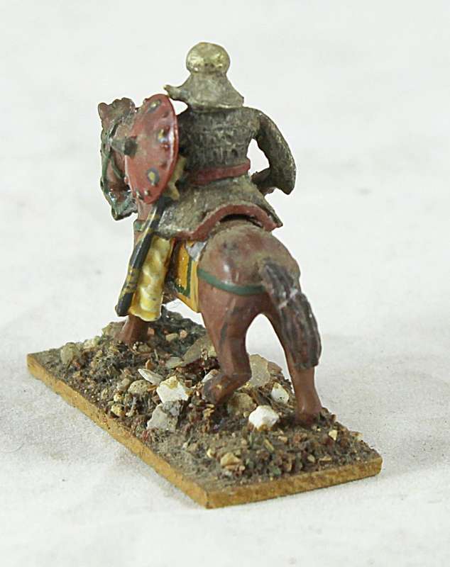 Lead figurine - Eastern horseback warrior