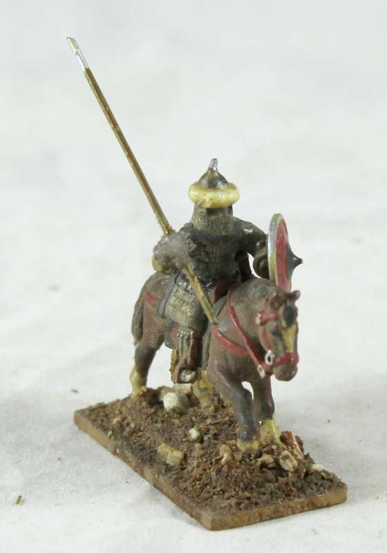 Lead figurine - Eastern horseback warrior