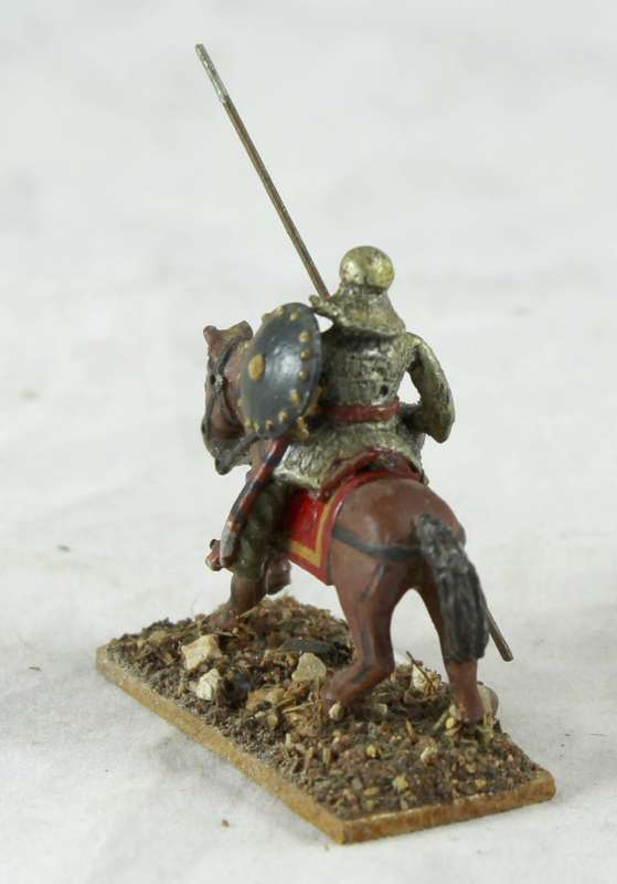 Lead figurine - Eastern horseback warrior