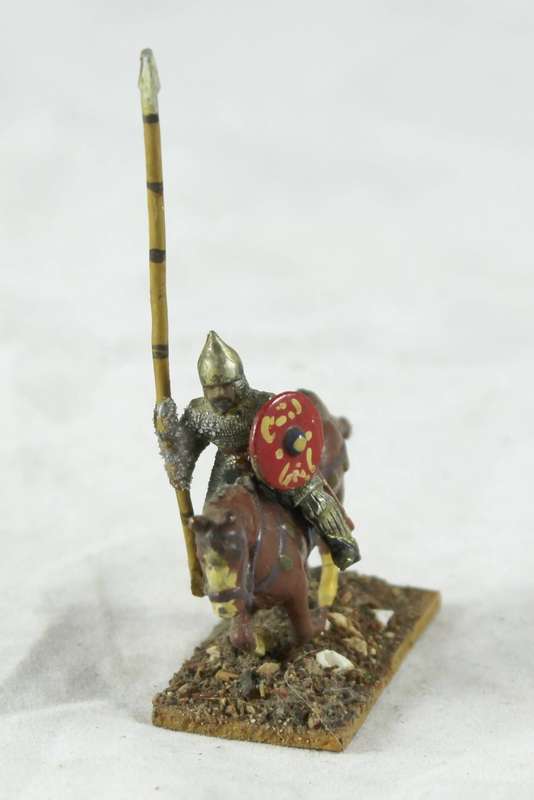 Lead figurine - Eastern horseback warrior