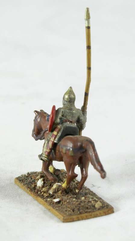 Lead figurine - Eastern horseback warrior