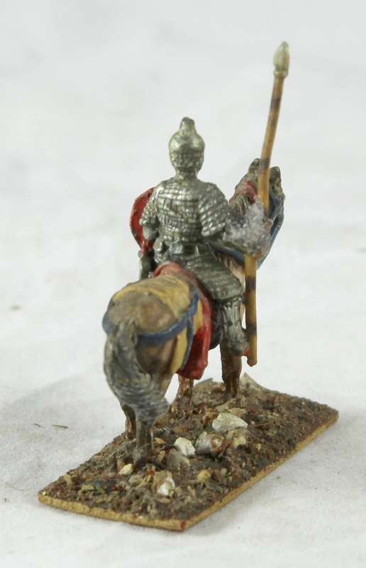 Lead figurine - Eastern horseback warrior