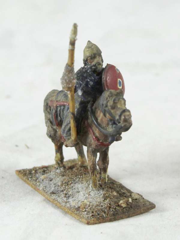 Lead figurine - Eastern horseback warrior