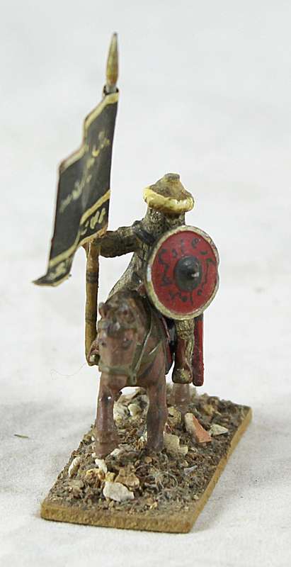 Lead figurine - Eastern horseback warrior