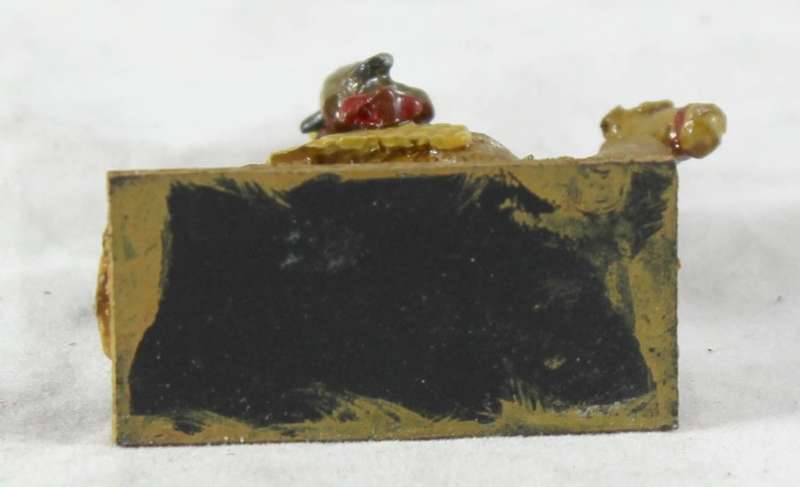 Lead figurine - Arabian camelback archer warrior