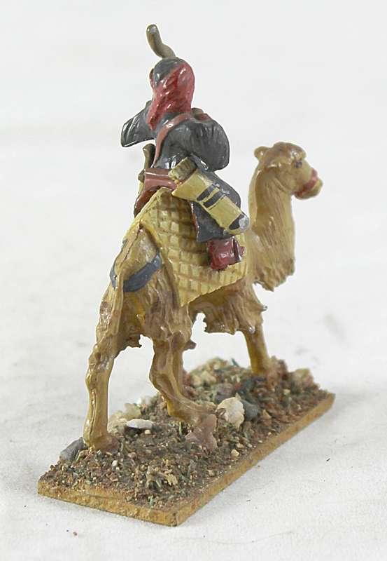 Lead figurine - Arabian camelback archer warrior