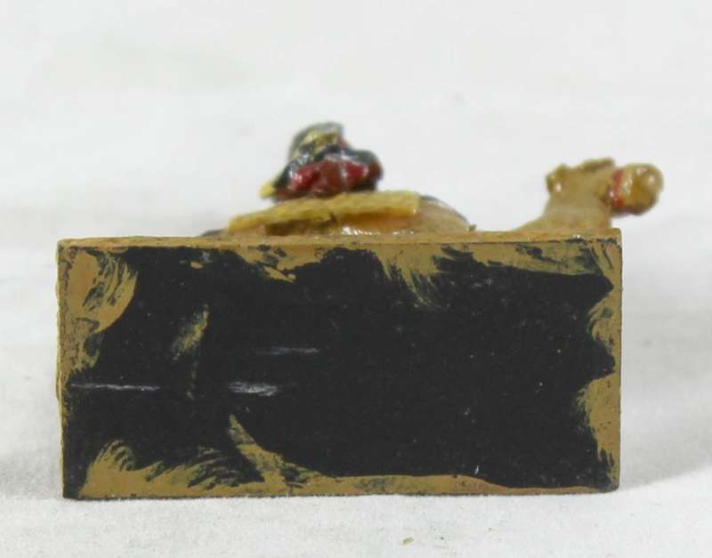 Lead figurine - Arabian camelback archer warrior