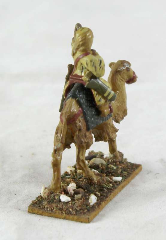 Lead figurine - Arabian camelback archer warrior