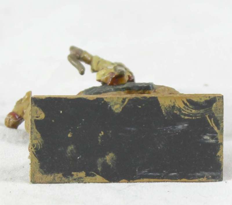 Lead figurine - Arabian camelback archer warrior