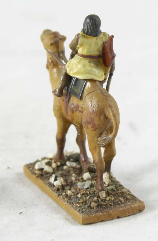 Lead figurine - Arabian camelback warrior