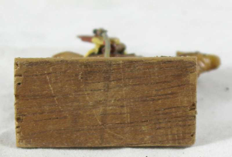 Lead figurine - Arabian camelback warrior
