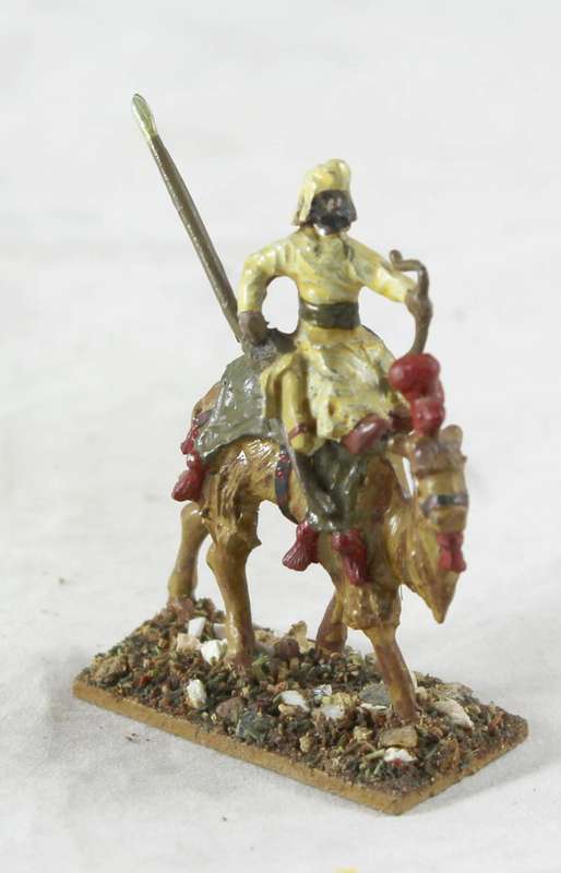 Lead figurine - Arabian camelback warrior
