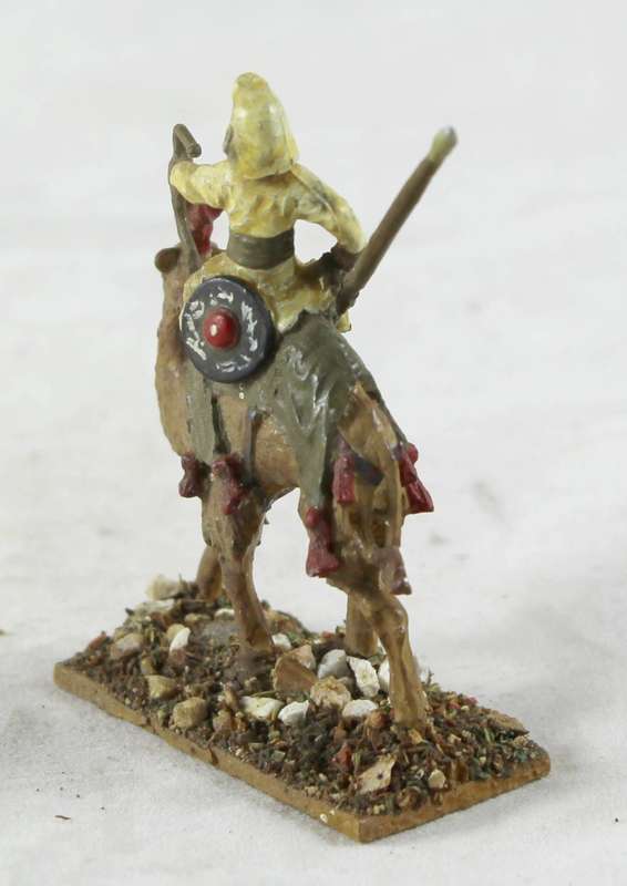 Lead figurine - Arabian camelback warrior