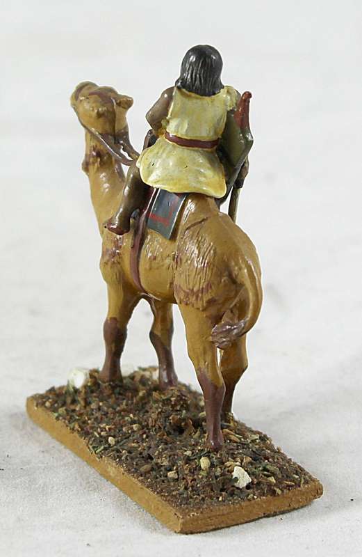 Lead figurine - Arabian camelback warrior