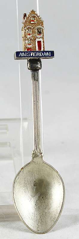 Souvenir Teaspoon - Amsterdam House - Beautiful!