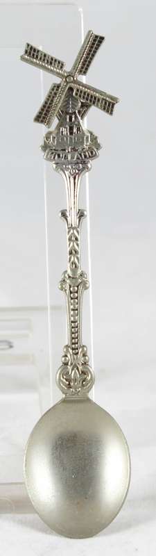 Souvenir Teaspoon - Holland Windmill - Beautiful!