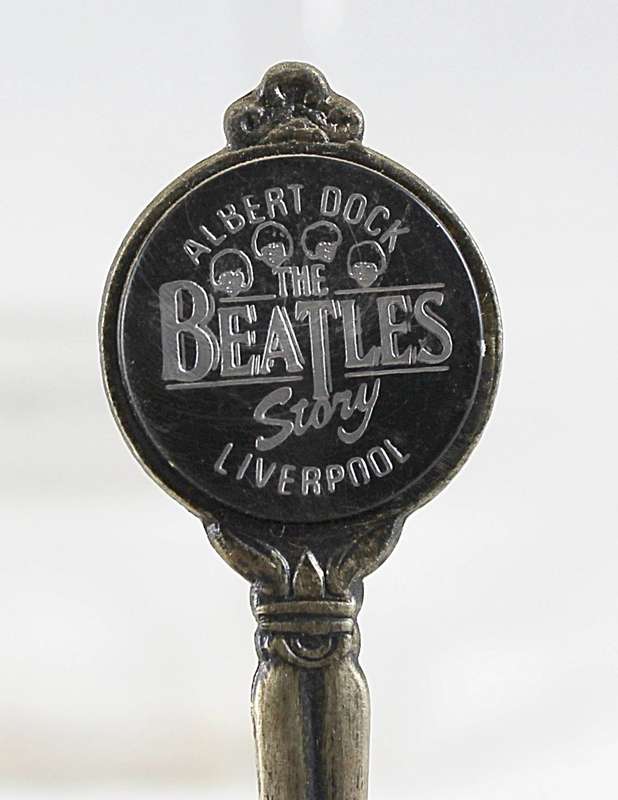 Souvenir Teaspoon - The Beatles Story - Albert Dock Liverpool - Beautiful! - Bid Now!!!