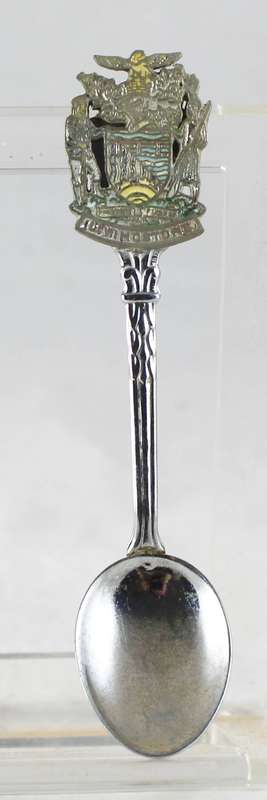 Souvenir Teaspoon - Livingstone - Coat of Arms - Beautiful!