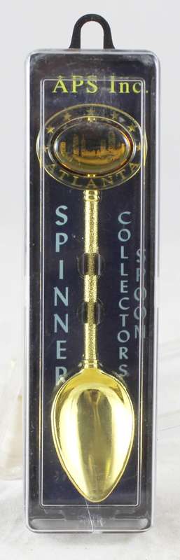 Souvenir Spinner Teaspoon - Atlanta Skyline - Beautiful!