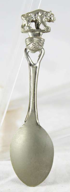 Souvenir Teaspoon - California - Bear - Beautiful!