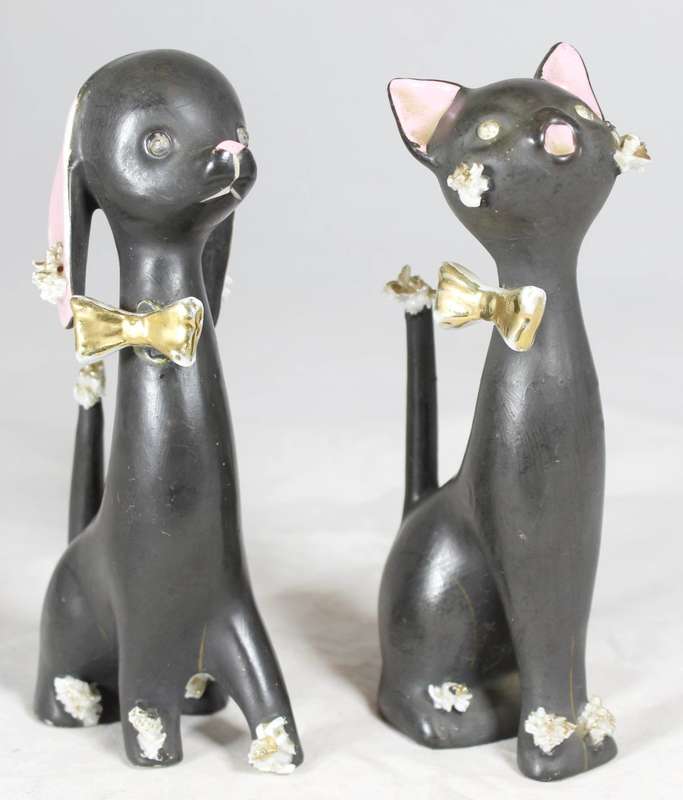 Dog & Cat - Odd Couple Ornaments - Beautiful!