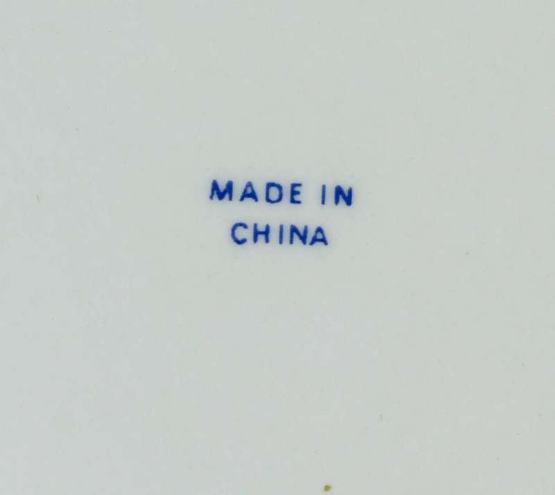 Blue Willow - made in China - duo