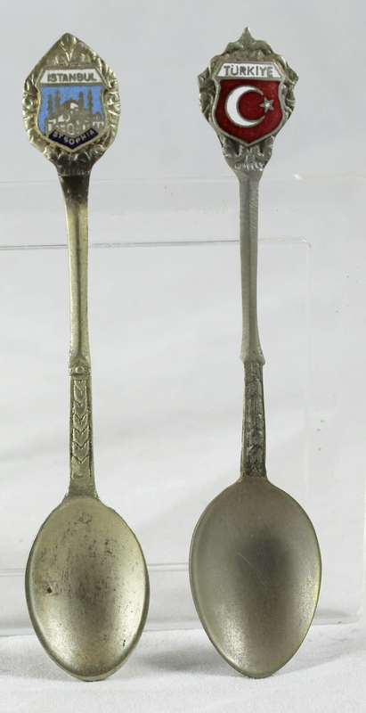 Souvenir spoon - Turkey & Istanbul set of 2