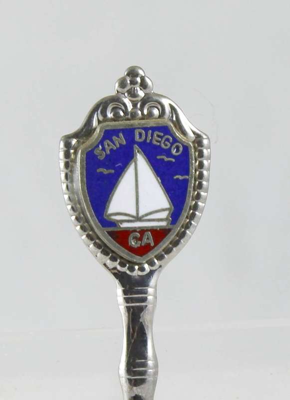 Souvenir Spoon - San Diego Spade