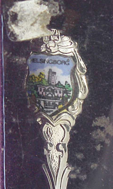 Souvenir spoon - Helsingborg
