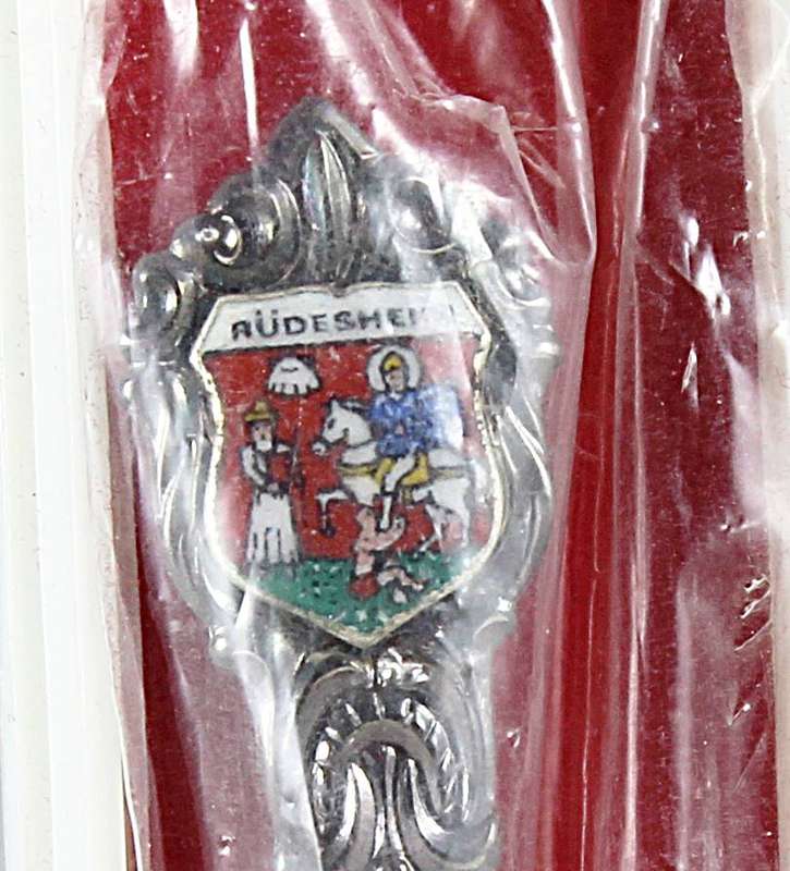Souvenir spoon - Rudesheim silver plated