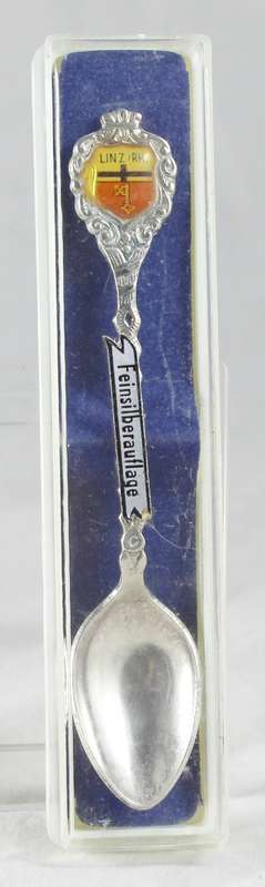 Souvenir spoon - Linz silver plated