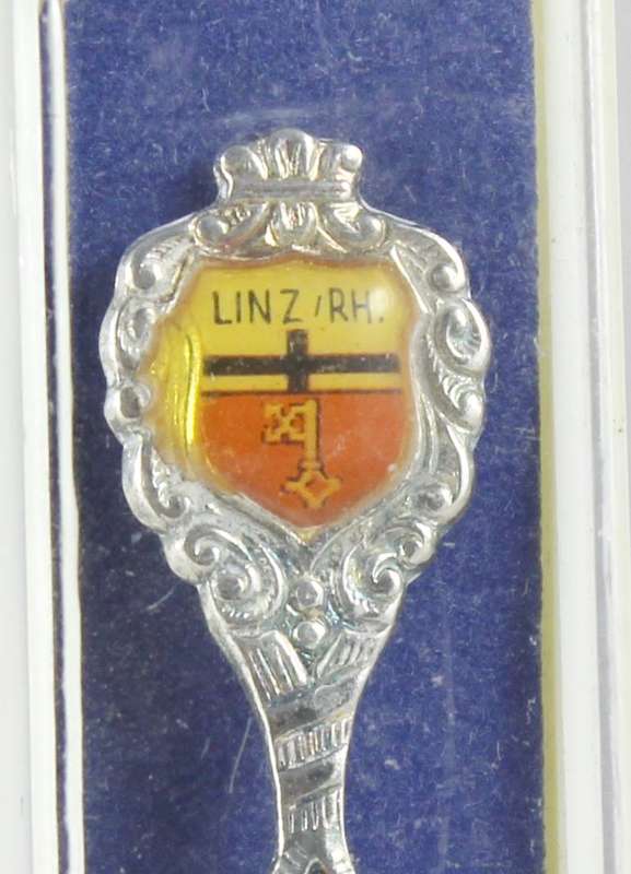 Souvenir spoon - Linz silver plated
