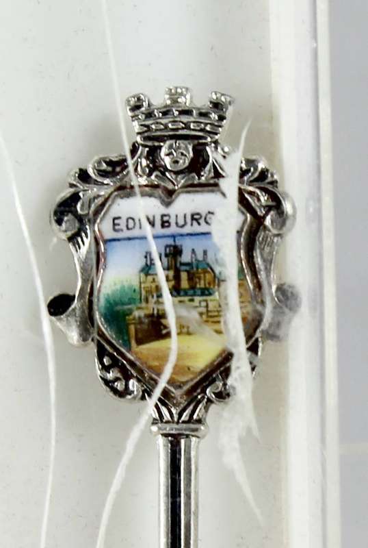 Souvenir spoon - Edinburgh silver plated