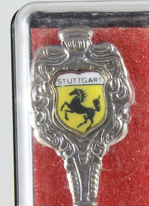 Souvenir spoon - Stuttgart