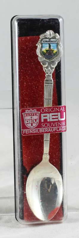 Souvenir spoon - Assmannshausen - silver plated