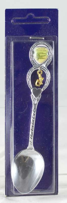 Souvenir spoon - St Lucia crocodile centre