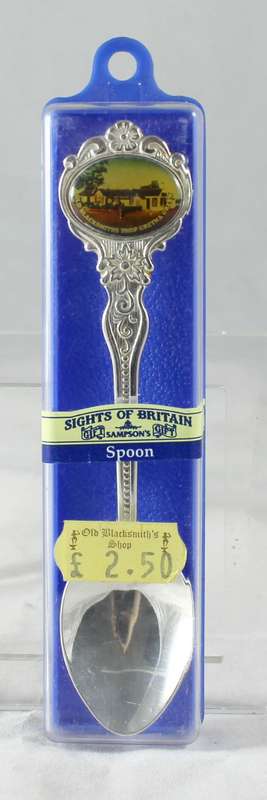 Souvenir spoon - Old Blacksmiths shop