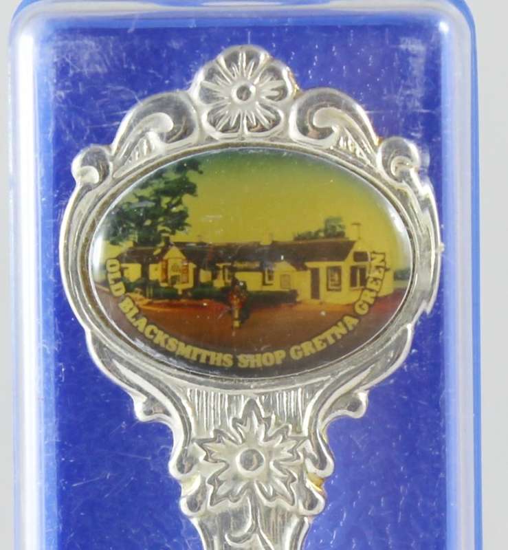 Souvenir spoon - Old Blacksmiths shop