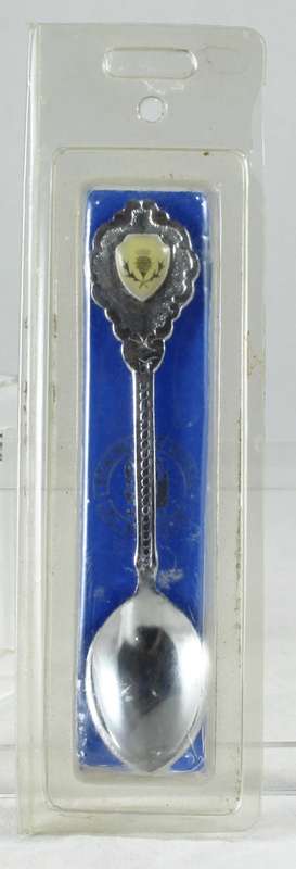 Souvenir spoon - Crest stainless
